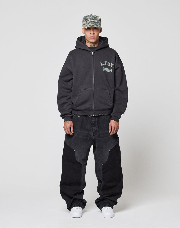 Live Fast District Hooded Zip