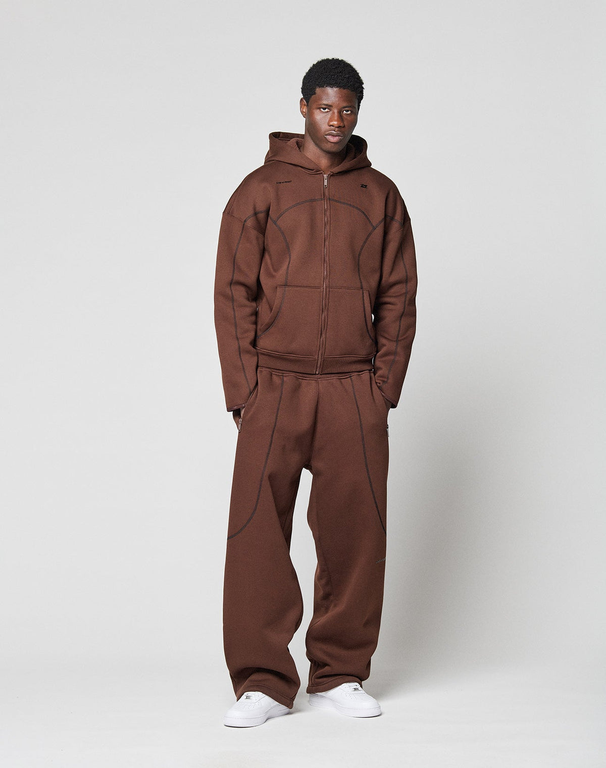LFDY Active Fleece Hooded Zip