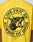 The LFDY Circle Dog Tee by LIVE FAST DIE YOUNG is a yellow Oversize Fit shirt with a bold black snarling dog graphic and “LIVE FAST DY. BEWARE OF DOGS” text, made from 100% Baumwolle for comfort.