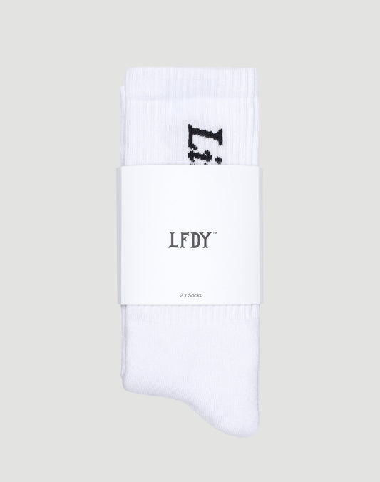 Live Fast Die Young Socks (2 Pack)
