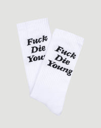 Fuck Die Young Socks (2 Pack)