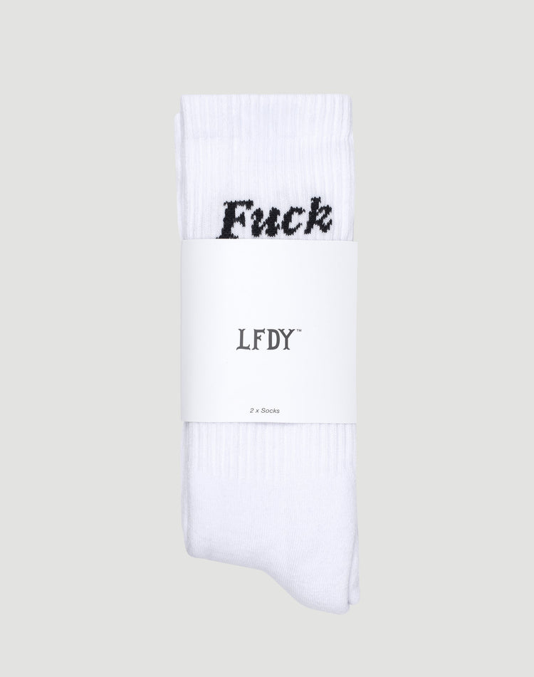 Fuck Die Young Socks (2 Pack)