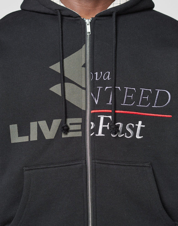 Split Hooded Jacket