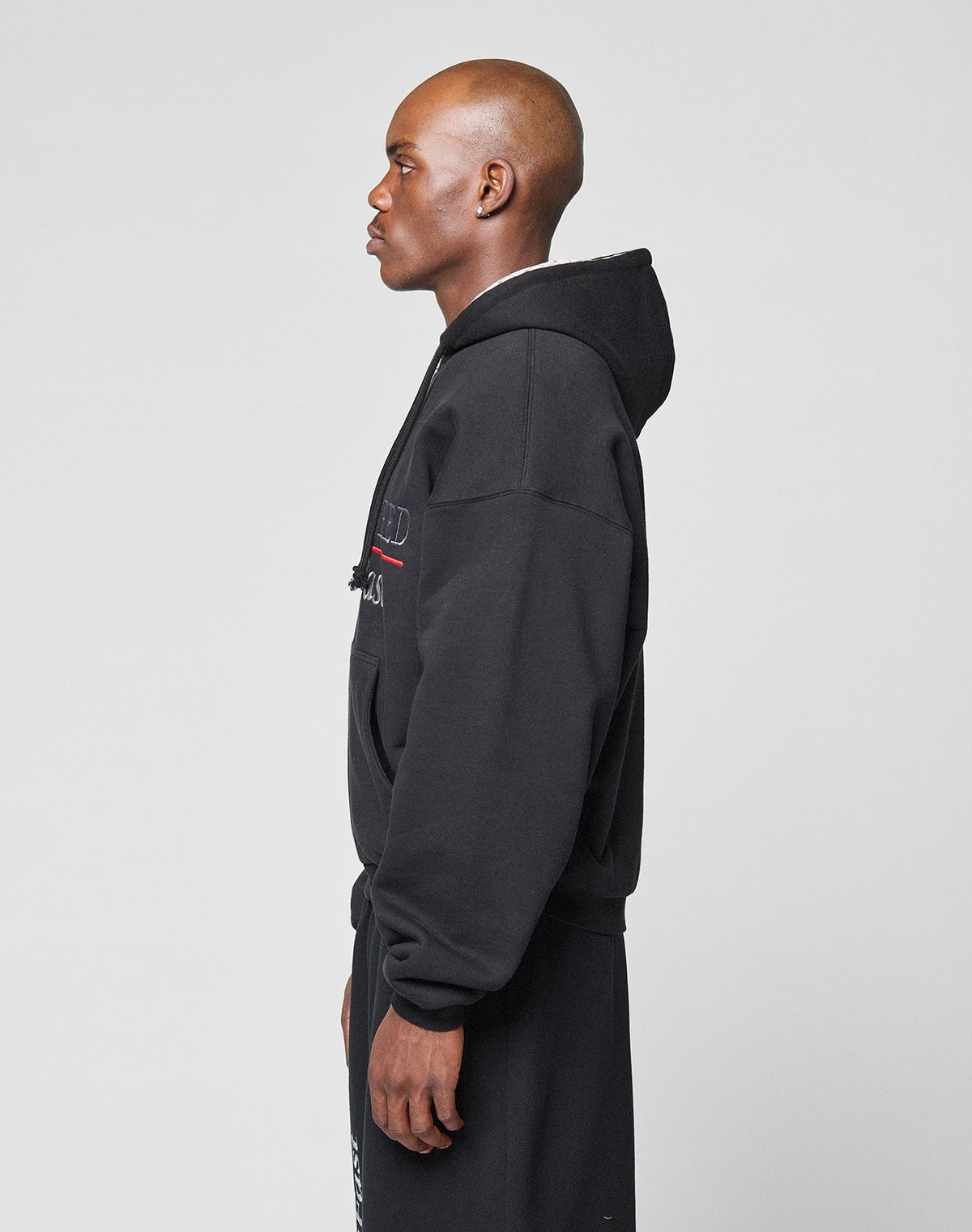 Split Hooded Jacket
