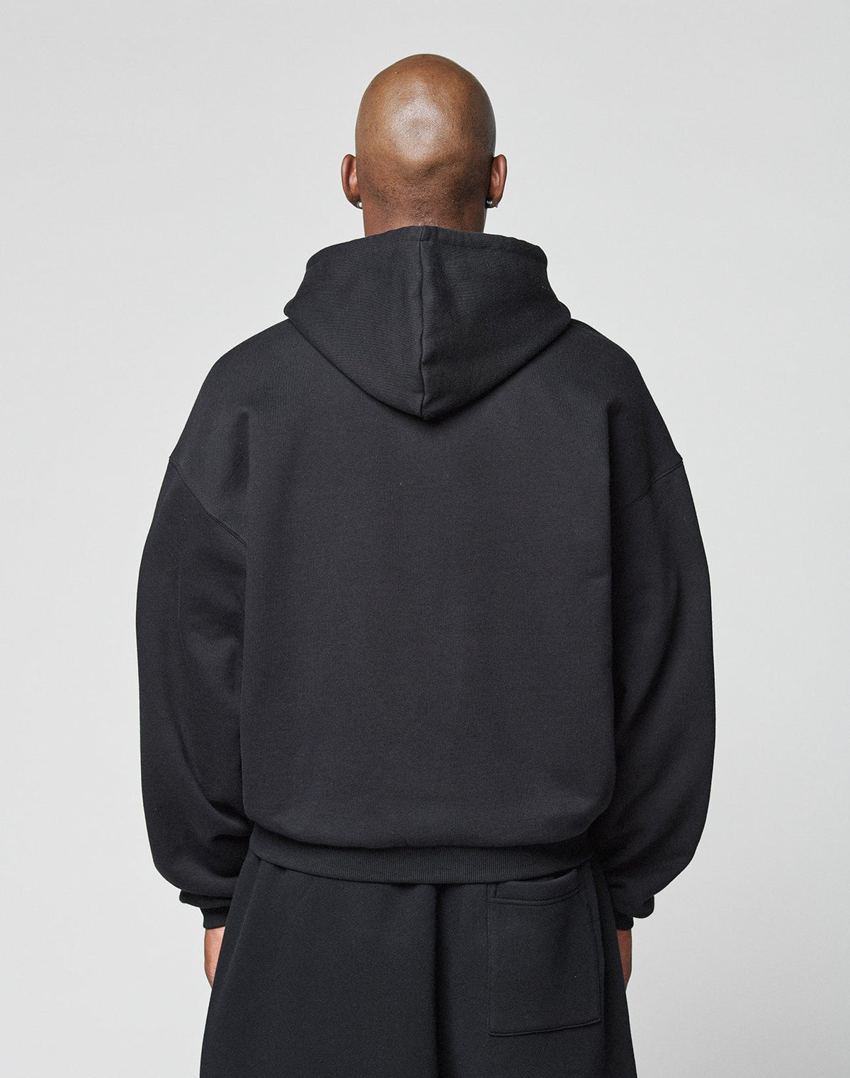 Split Hooded Jacket