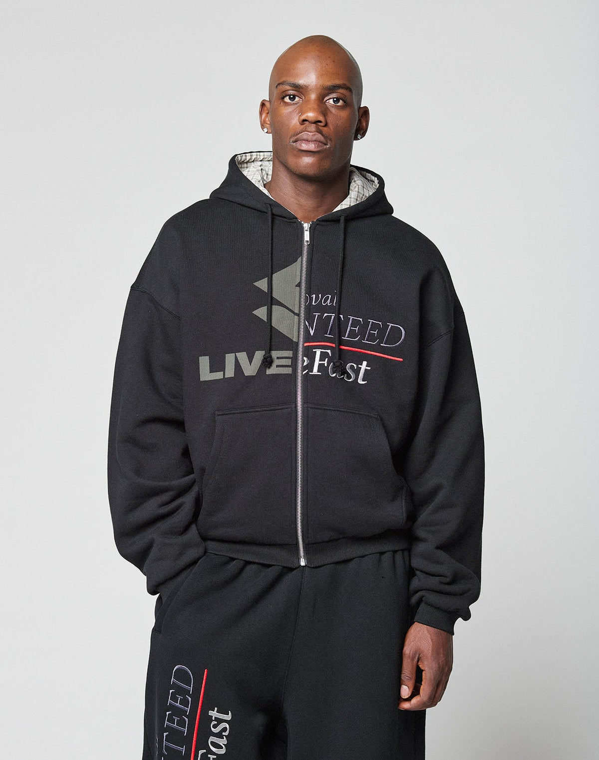 Split Hooded Jacket