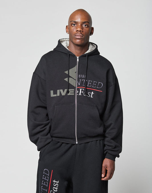 Split Hooded Jacket