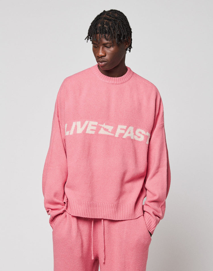 Live Fast Boucle Sweater