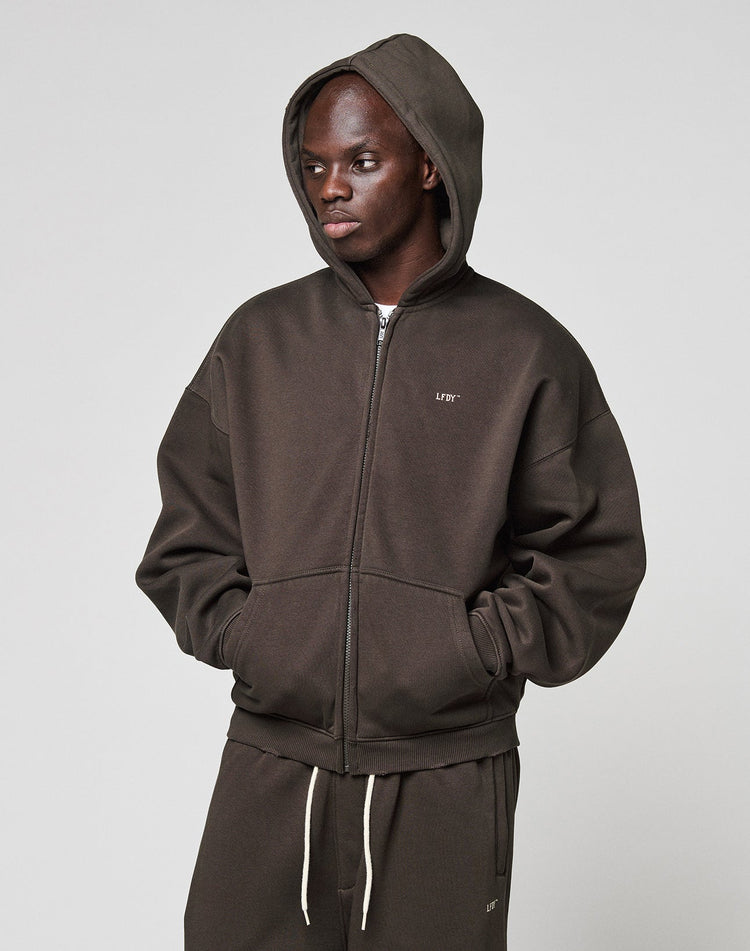 Basic Hooded Zip