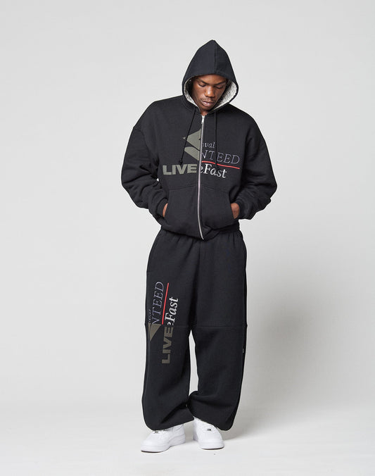 Split Hooded Jacket