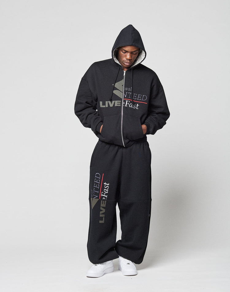 Split Hooded Jacket