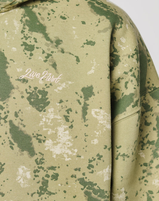 Camo Hooded Zip