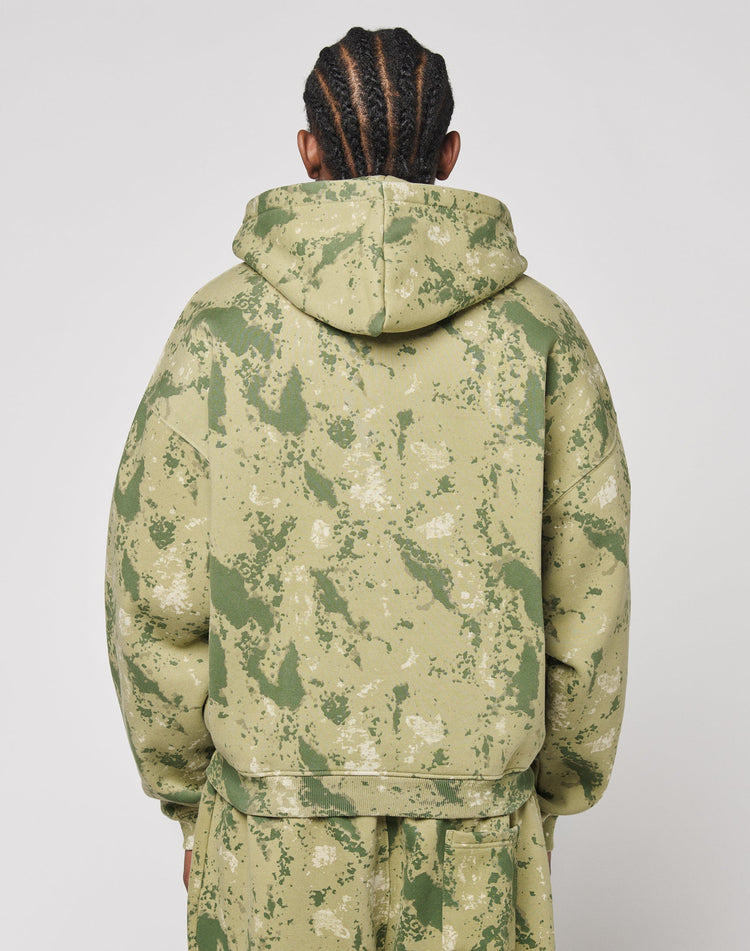Camo Hooded Zip