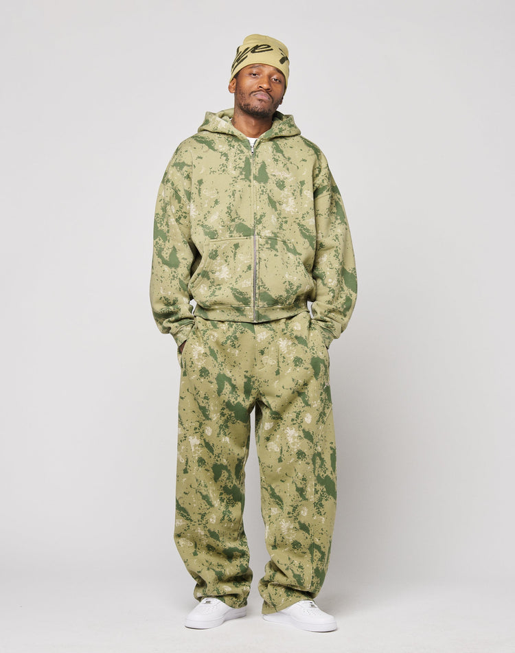 Camo Hooded Zip