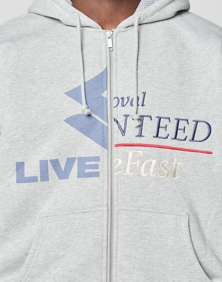 Split Hooded Jacket