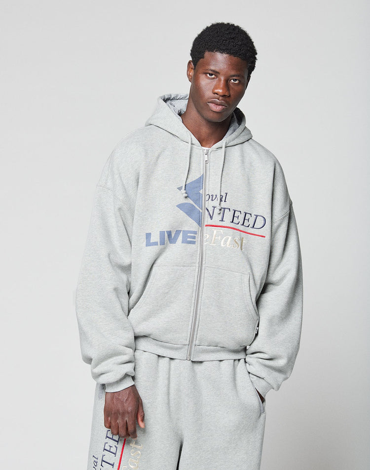 Split Hooded Jacket