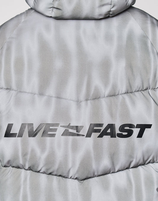 Live Fast Puffer Jacket