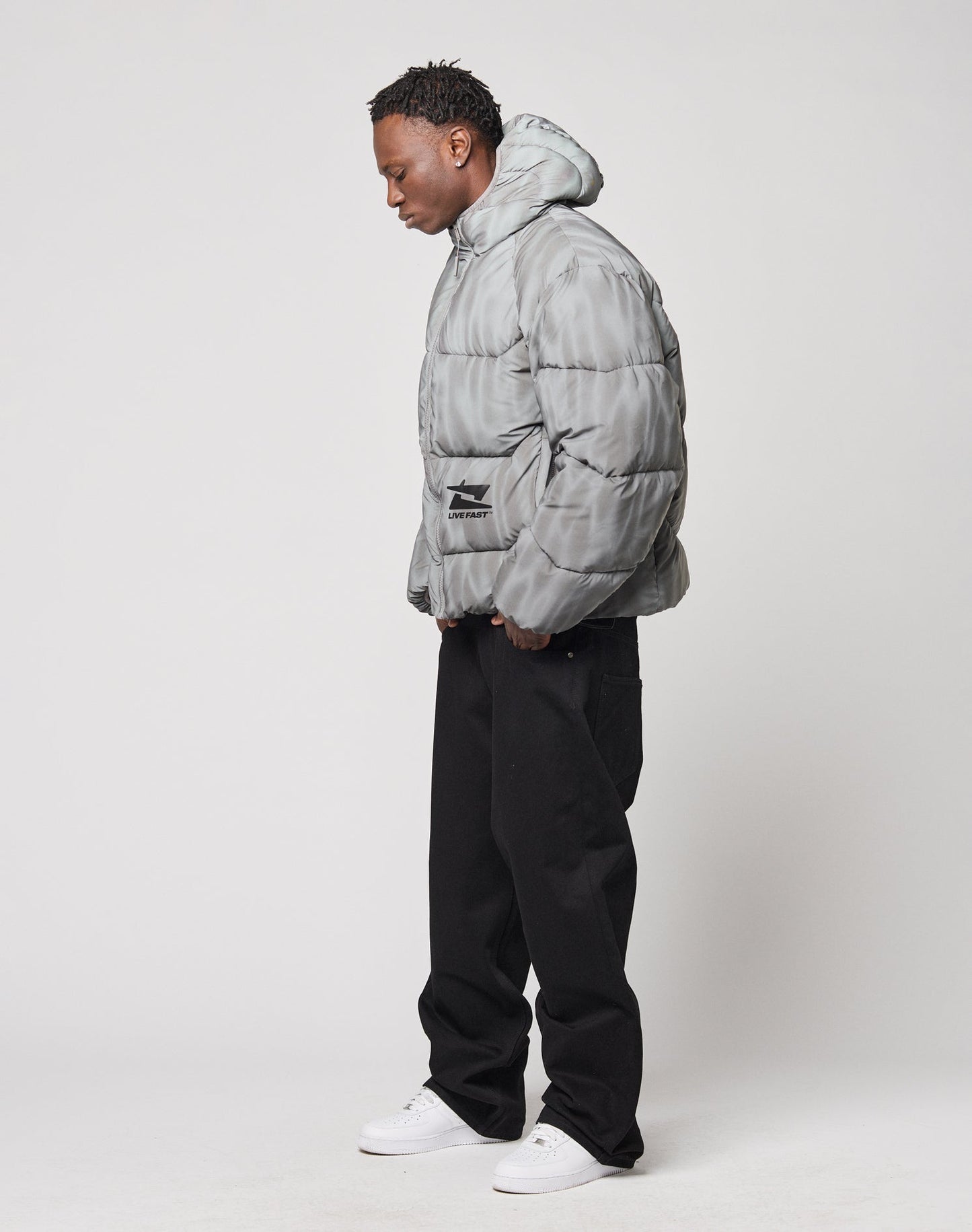 Live Fast Puffer Jacket
