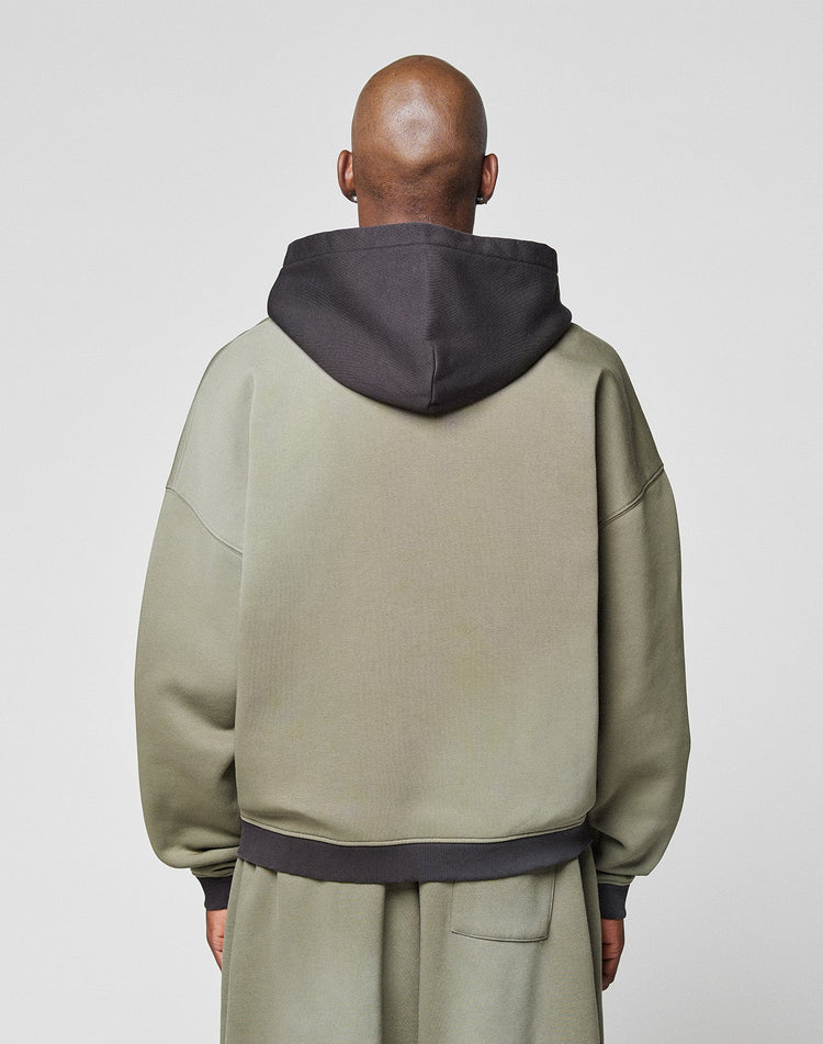 LFDY Two Tone Ellipse Hooded Zip