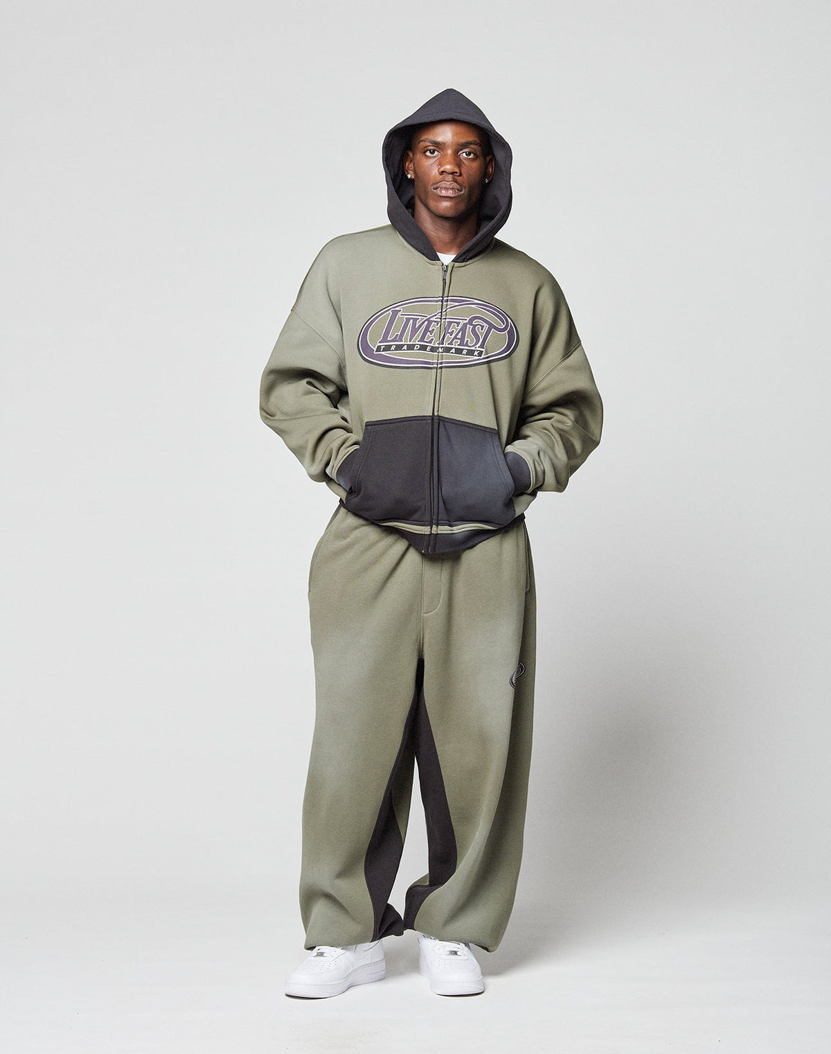 LFDY Two Tone Ellipse Sweatpants