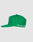 Die LF Rhinestone Cap von LIVE FAST DIE YOUNG ist ein grünes Baseballcap aus Baumwolle mit flachem Schirm und seitlichem weißem „Soho Maaaa’s Tingzzz“-Logo-Stick. Hinten schlicht, auf lichtgrauem Hintergrund präsentiert.