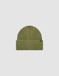 Washed Rib Knit Beanie 