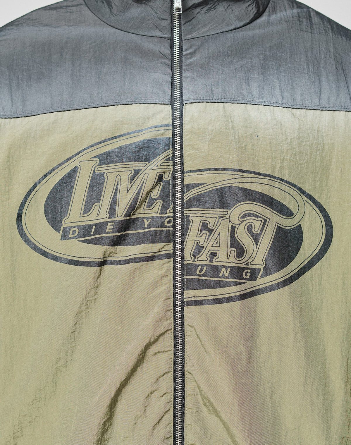 LFDY Waxed Nylon Trackjacket