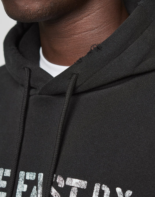 Live Fast Vintage Army Hooded