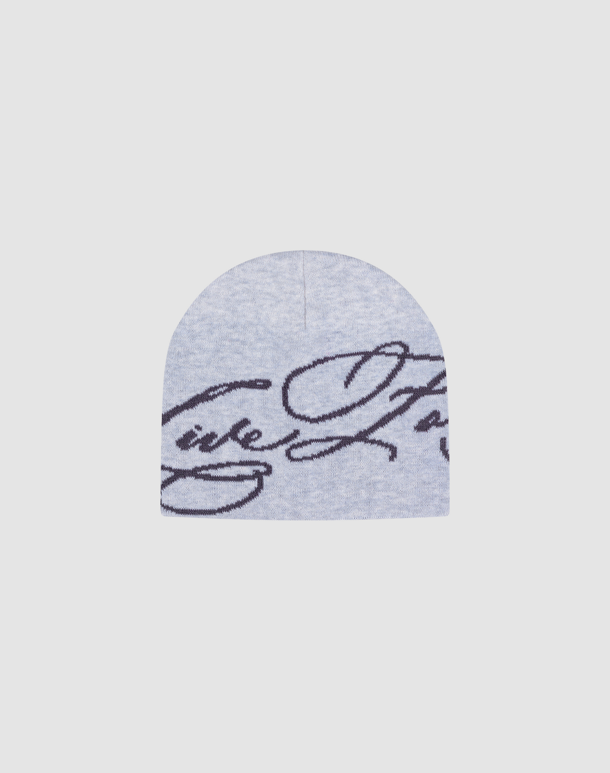Live Fast Script Beanie