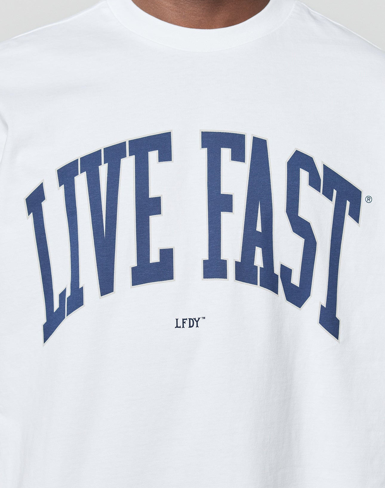 Live Fast College Tee