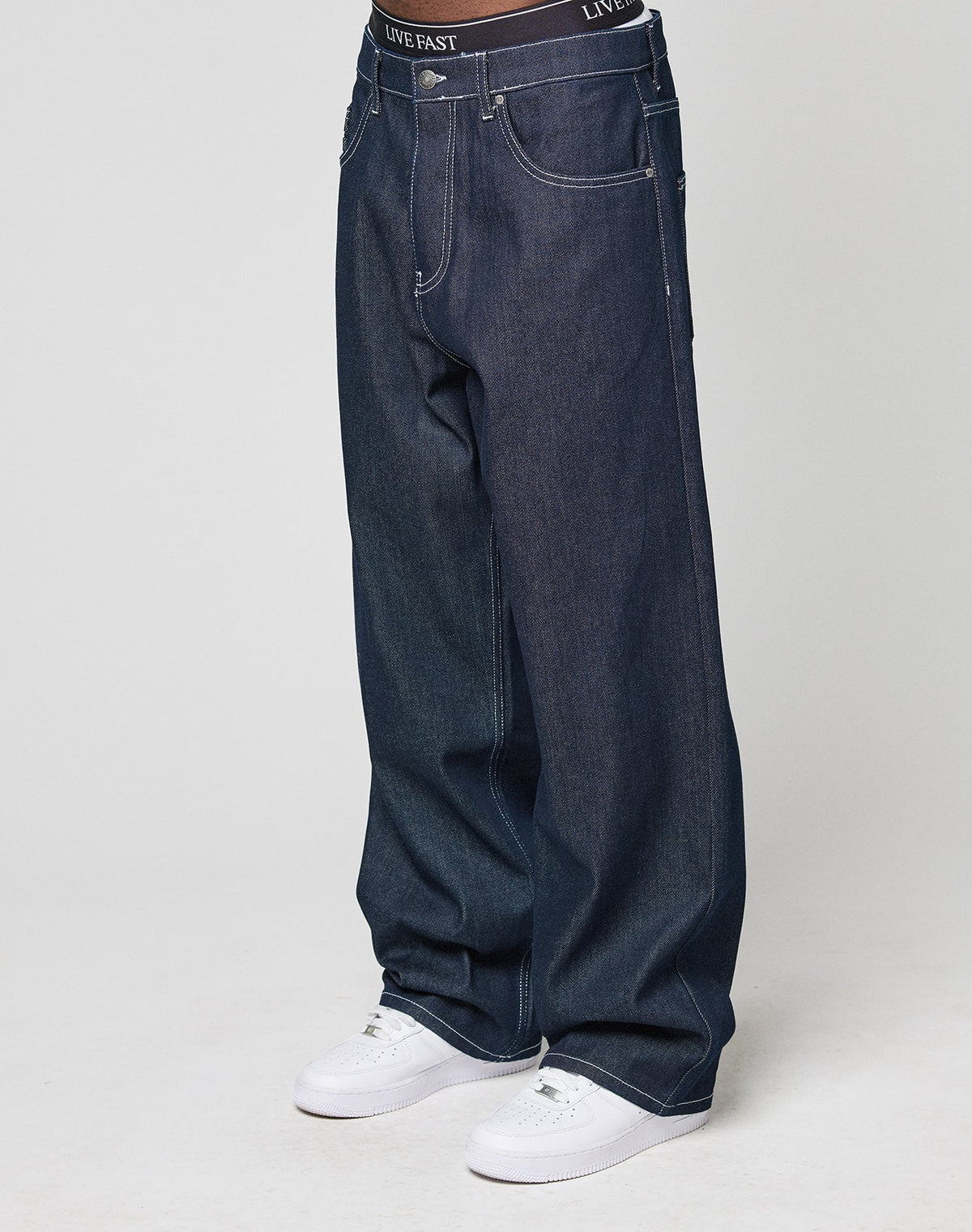LFDY Baggy Raw Denim