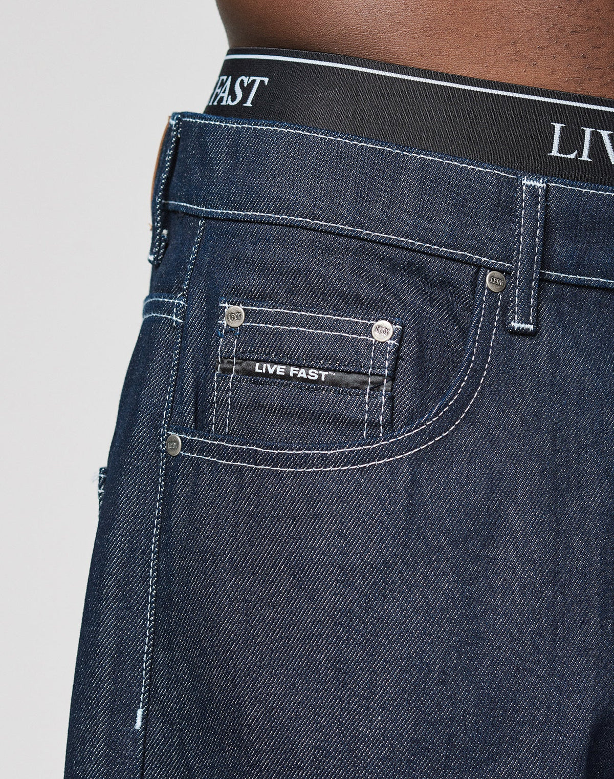 LFDY Baggy Raw Denim