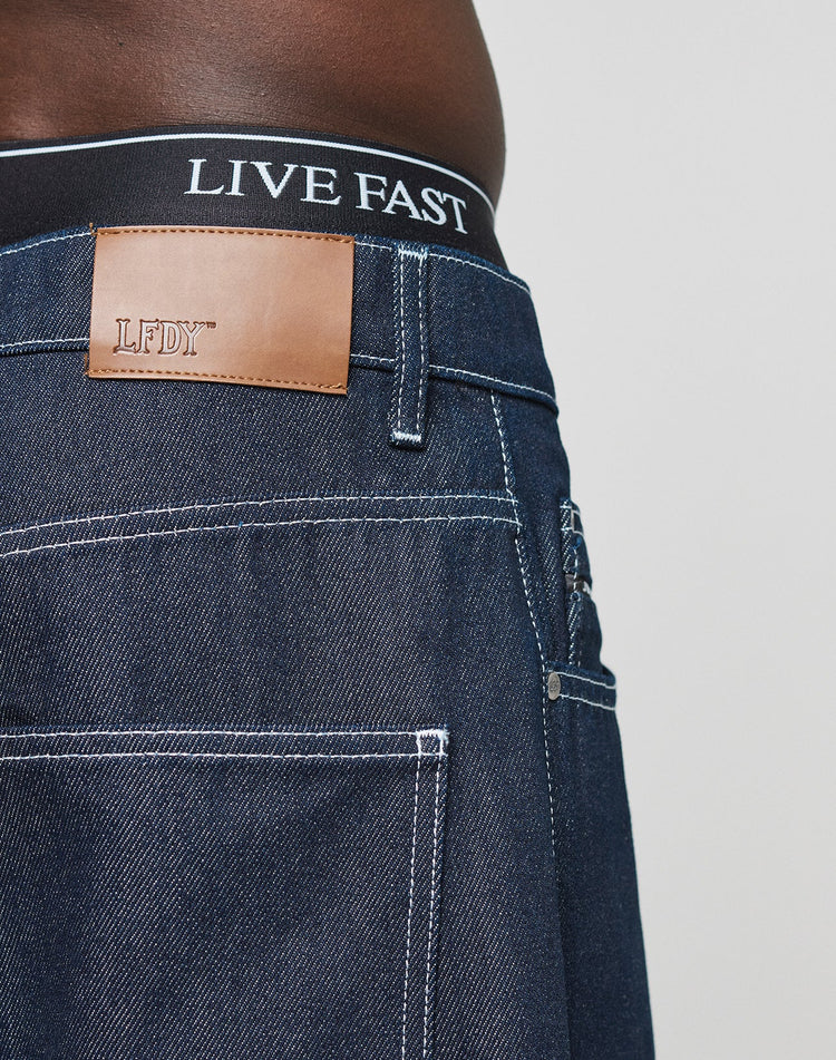 LFDY Baggy Raw Denim