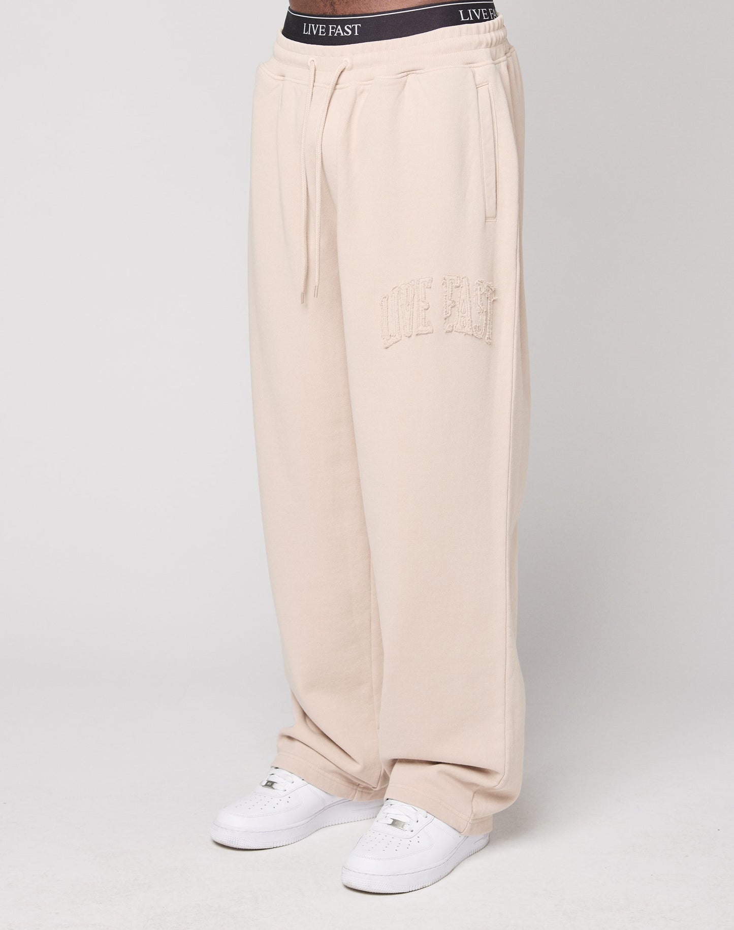 Ripped College Wide Jogger