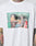 The LFDY Sixers Tee by LIVE FAST DIE YOUNG is a regular-fit white T-shirt made from 100% Baumwolle, featuring a vintage photo of a police officer and a man in a green van with censored eyes and LIVE FAST DIE YOUNG text.