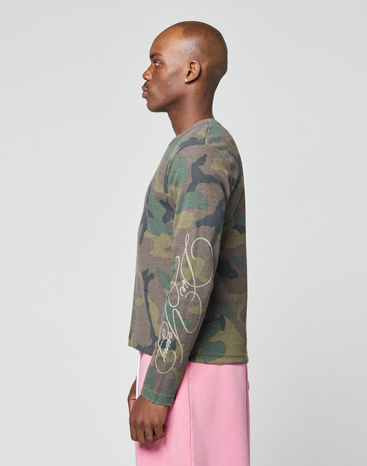 Waffle Camo Longsleeve