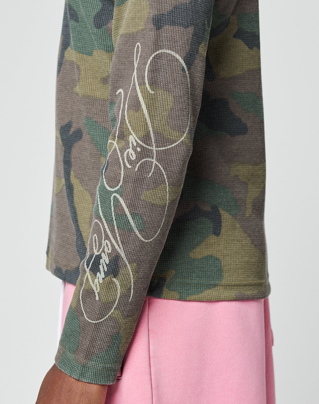 Waffle Camo Longsleeve