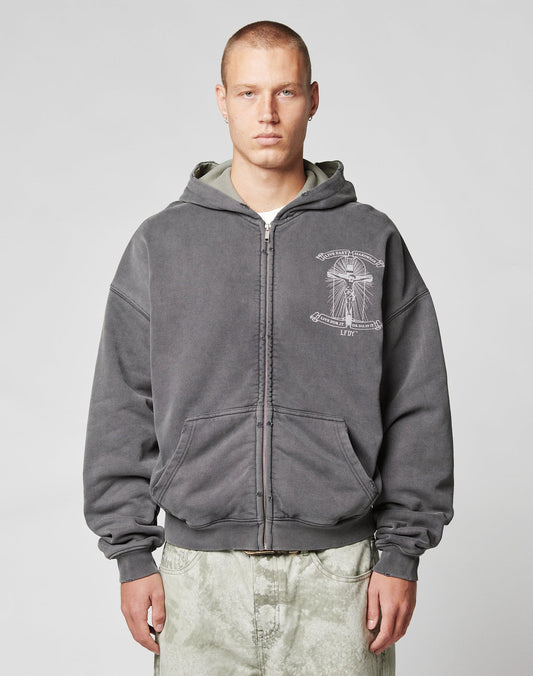 LFDY Cross Hooded Zip