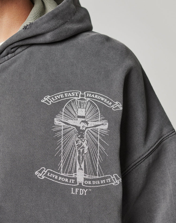 LFDY Cross Hooded Zip