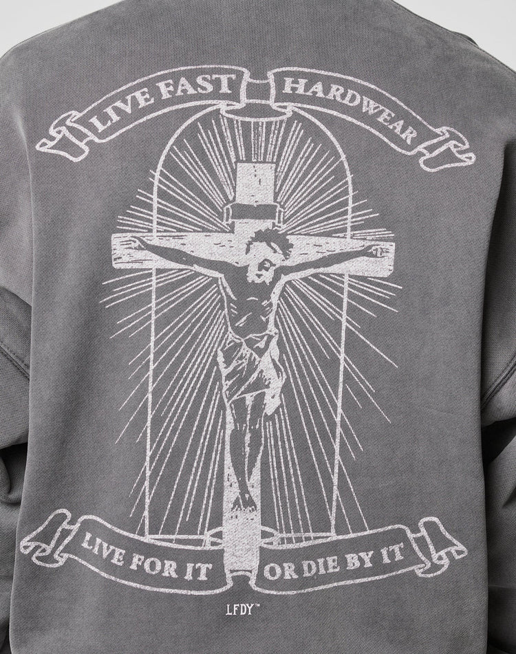 LFDY Cross Hooded Zip