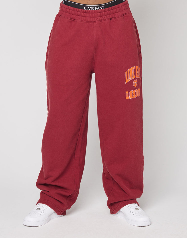 Live Fast London Wide Jogger