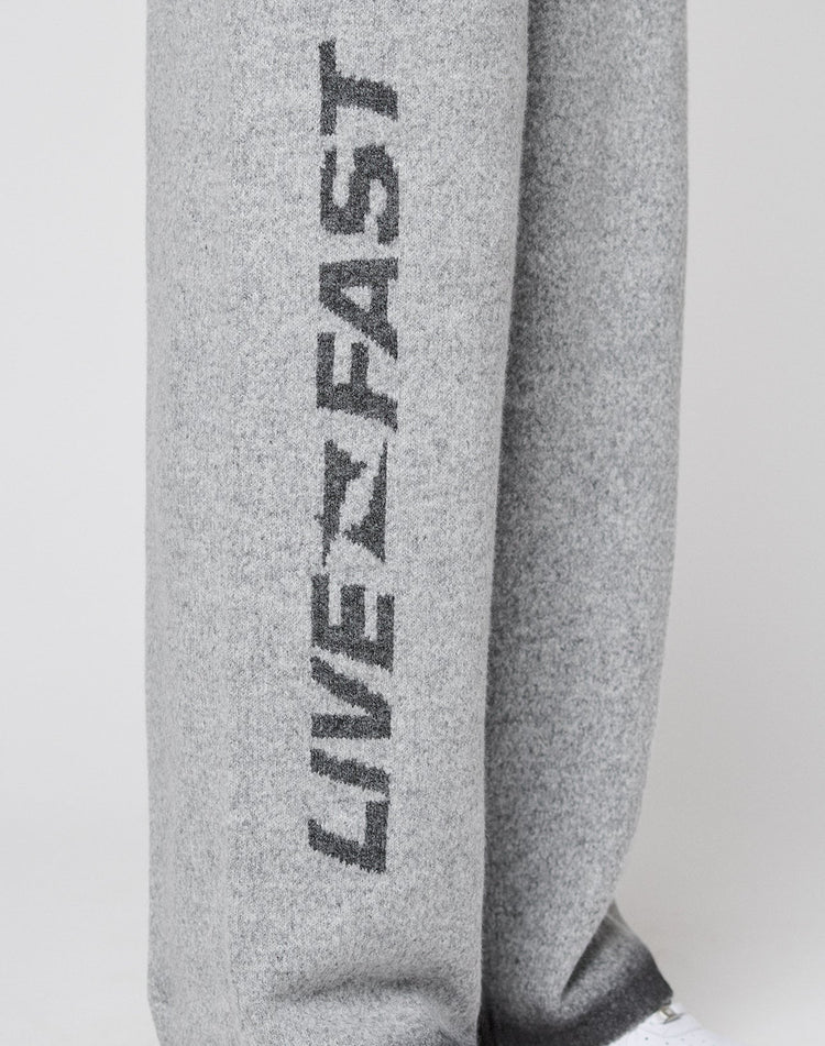 Live Fast Boucle Pants