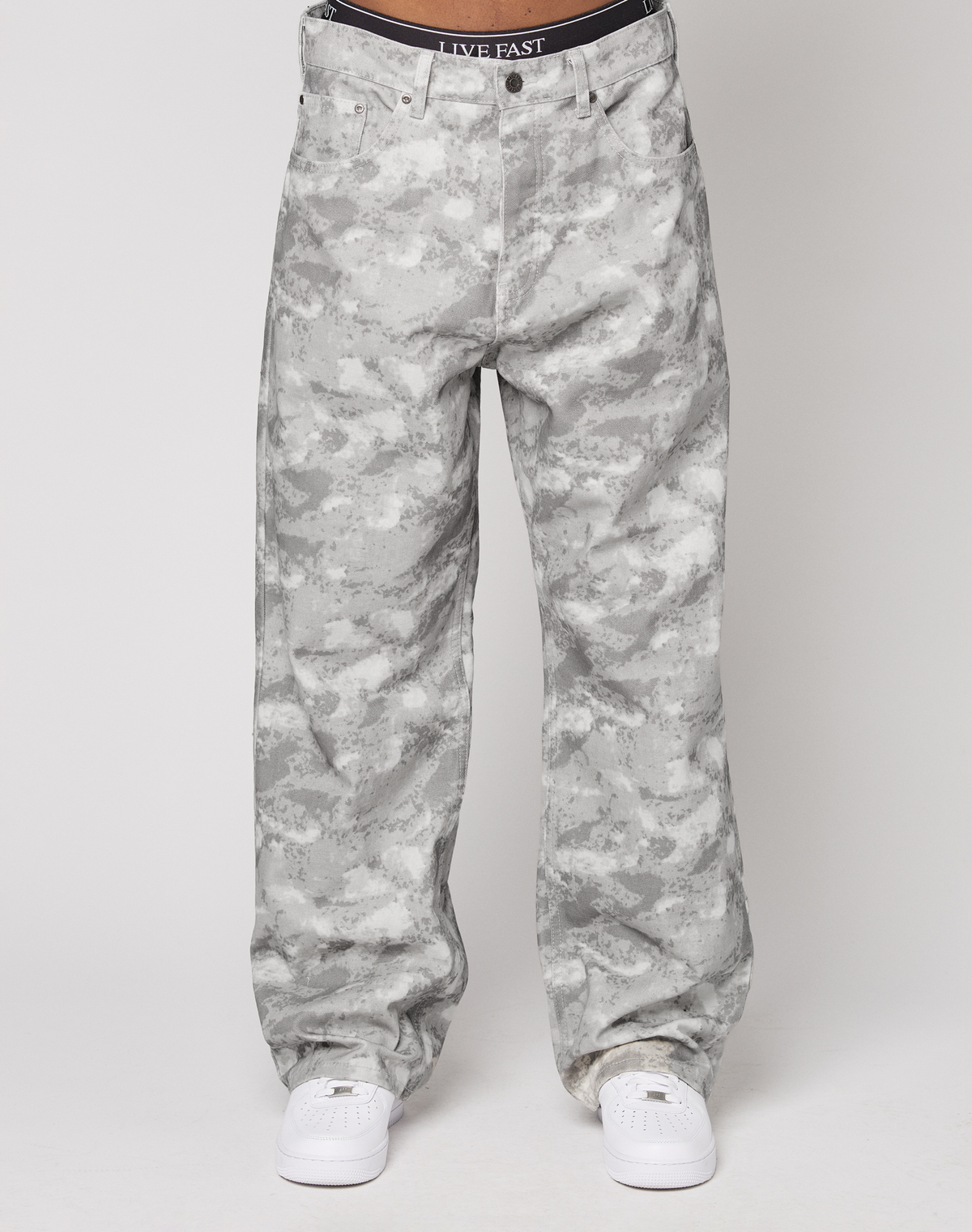 Live Fast Canvas Pants