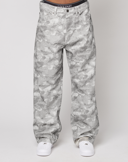 Live Fast Canvas Pants
