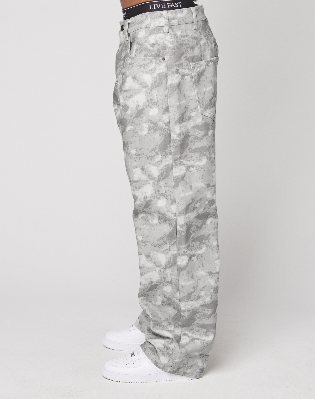 Live Fast Canvas Pants