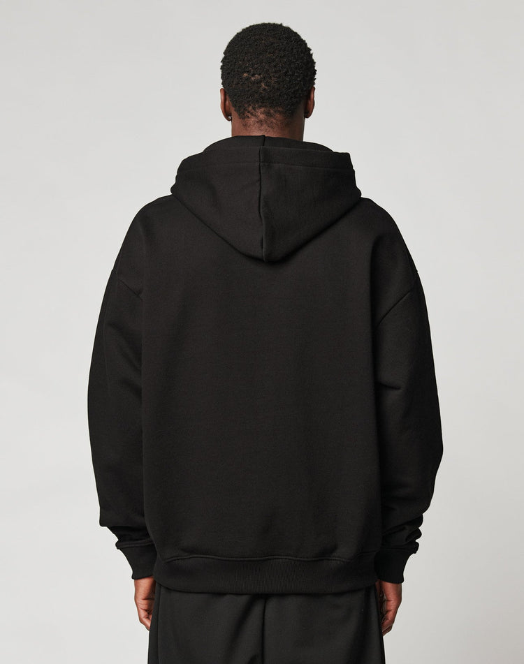 Live Fast Plain Hooded