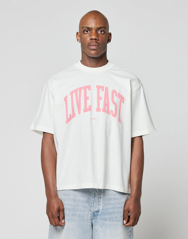 Live Fast College Tee