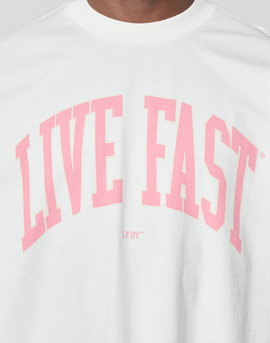 Live Fast College Tee