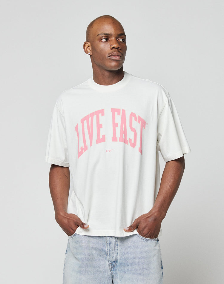 Live Fast College Tee