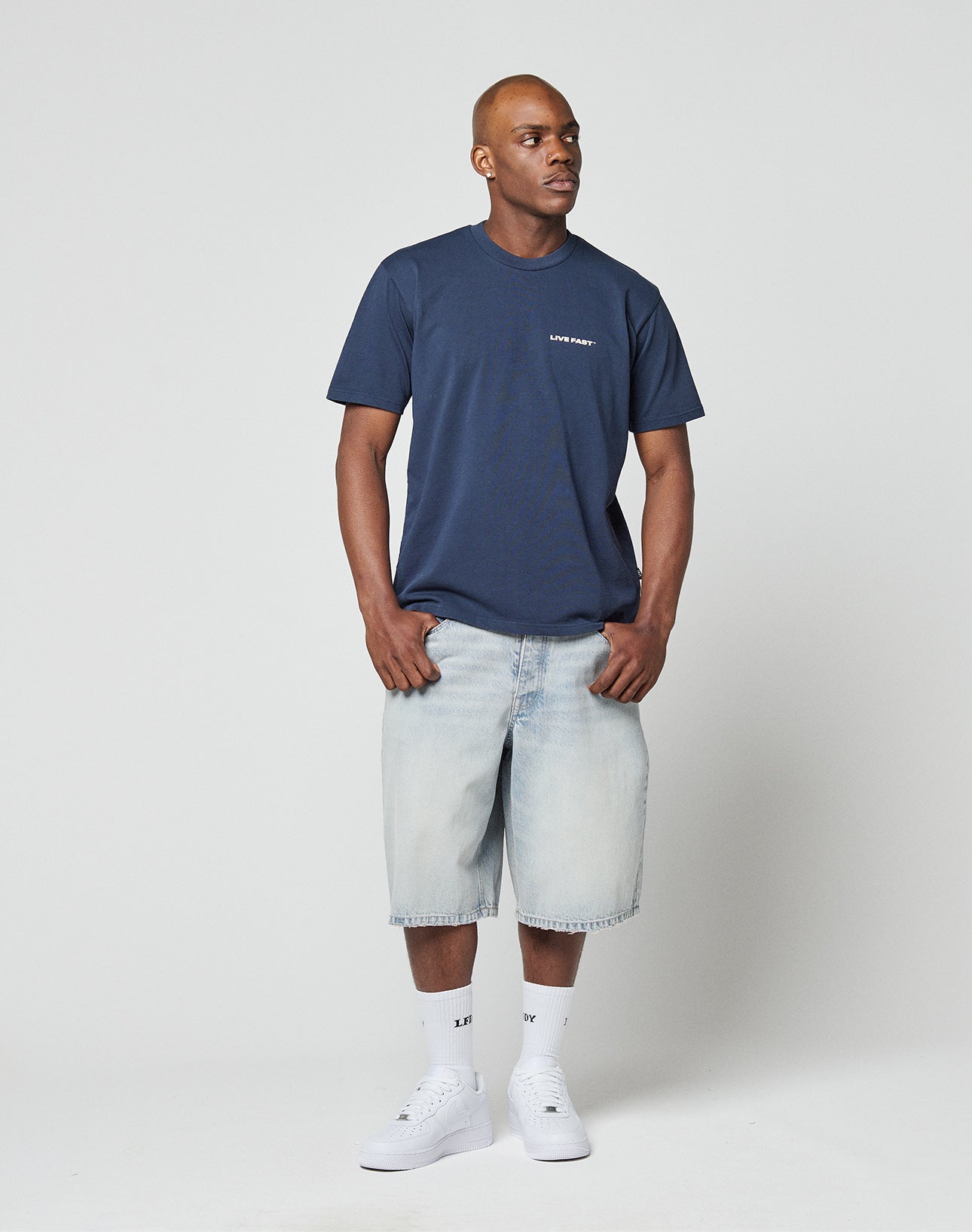 Live Fast Plain Tee